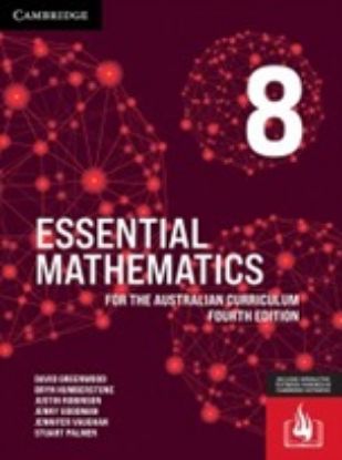 Picture of Essential Mathematics for the Australian Curriculum Year 8 Fourth Edition (print and digital)