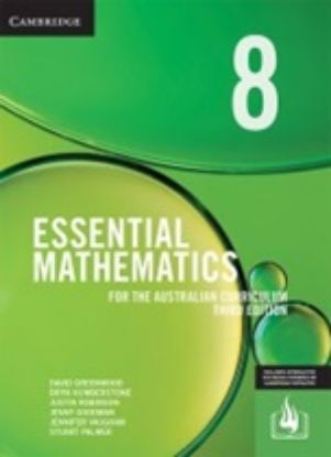 Picture of Essential Mathematics for the Australian Curriculum Year 8 Third Edition (print and interactive textbook powered by HOTmaths)