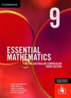 Picture of  Essential Mathematics for the Australian Curriculum Year 9 Third Edition (print and interactive textbook powered by HOTmaths)