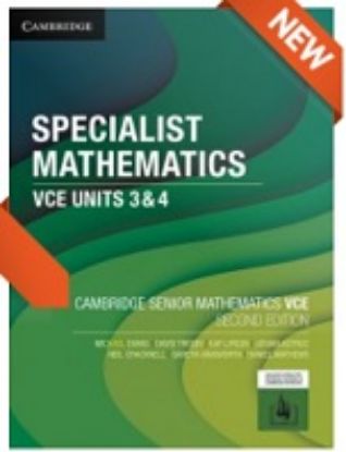 Picture of Specialist Mathematics VCE Units 3&4 Second Edition Reactivation Code