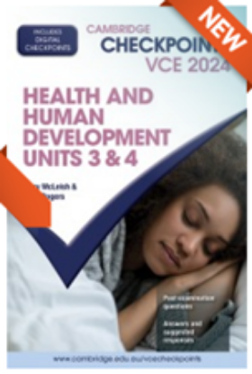 Picture of Cambridge Checkpoints VCE Health and Human Development Units 3&4 2024 (print and digital)