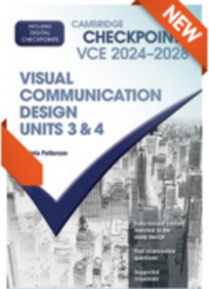 Picture of Cambridge Checkpoints VCE Visual Communication Design Units 3&4 2024-2028 (print and digital)