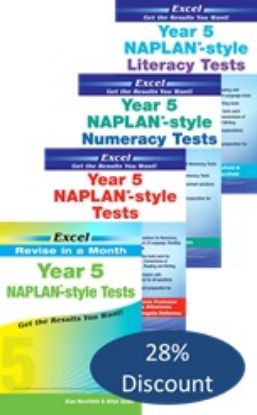 Picture of Excel NAPLAN*-style Tests Year 5 Pack