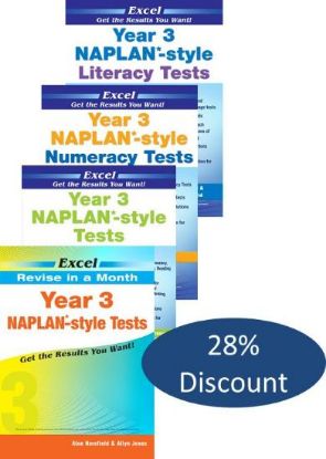 Picture of Excel NAPLAN*-style Tests Year 3 Pack