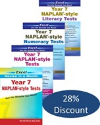 Picture of Excel NAPLAN*-style Tests Year 7 Pack