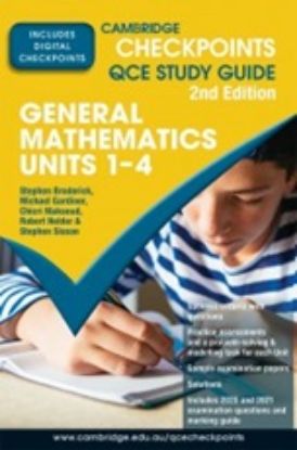 Picture of Cambridge Checkpoints QCE General Mathematics Units 1-4 (print and digital)