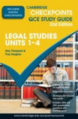 Picture of Cambridge Checkpoints QCE Legal Studies Units 1-4 (print and digital)