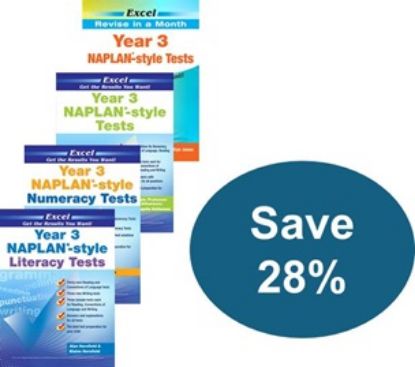 Picture of Excel NAPLAN*-style Tests Year 3 Pack