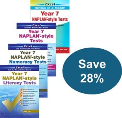 Picture of Excel NAPLAN*-style Tests Year 7 Pack