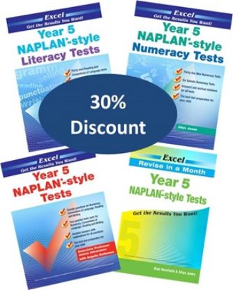 Picture of Excel NAPLAN*-style Tests Year 5 Pack