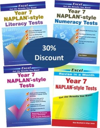 Picture of Excel NAPLAN*-style Tests Year 7 Pack