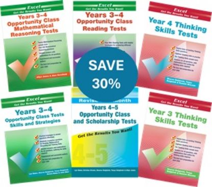 Picture of Excel Opportunity Class  Tests Years 3–4 Value Pack 2