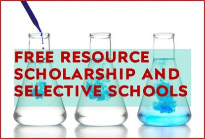 Picture of FREE RESOURCES FOR  SCHOLARSHIP-SELECTIVE, Y7 & Y9