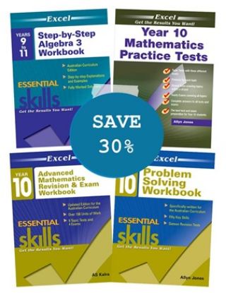 Picture of Excel Maths Book Pack Year 10