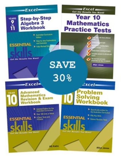 Picture of Excel Maths Book Pack Year 10