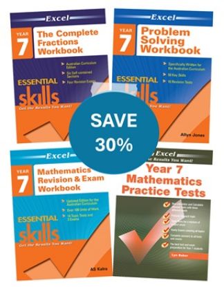 Picture of Excel Maths Book Pack Year 7