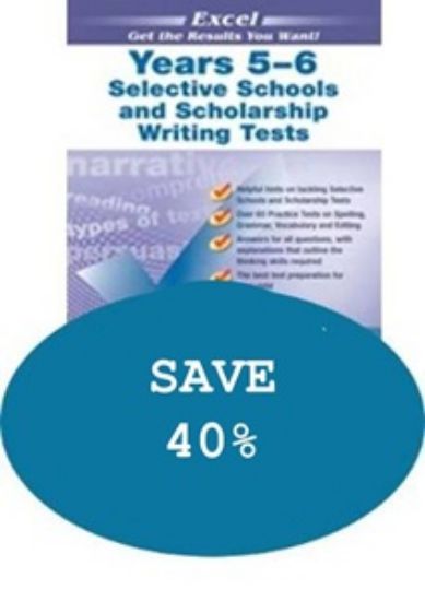 Picture of  Excel Selective Schools and Scholarship Writing Tests Years 5–6