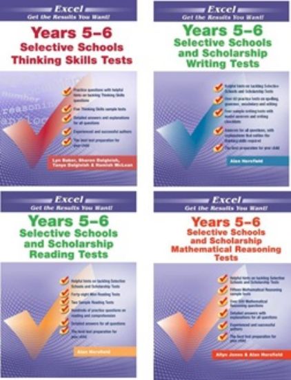Picture of Excel Selective Schools and Scholarship Tests Years 5-6  Value Pack 2